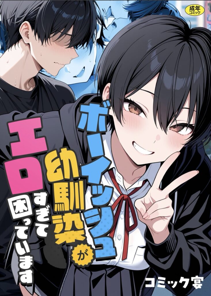 ボーイッシュ幼馴染がエロすぎて困っています コミック宴 表紙